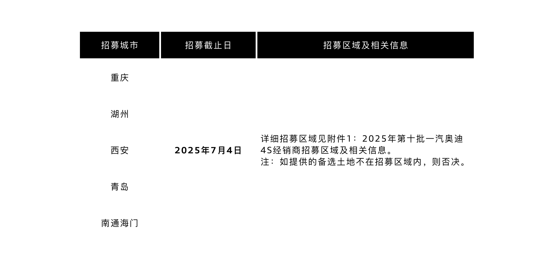 招募