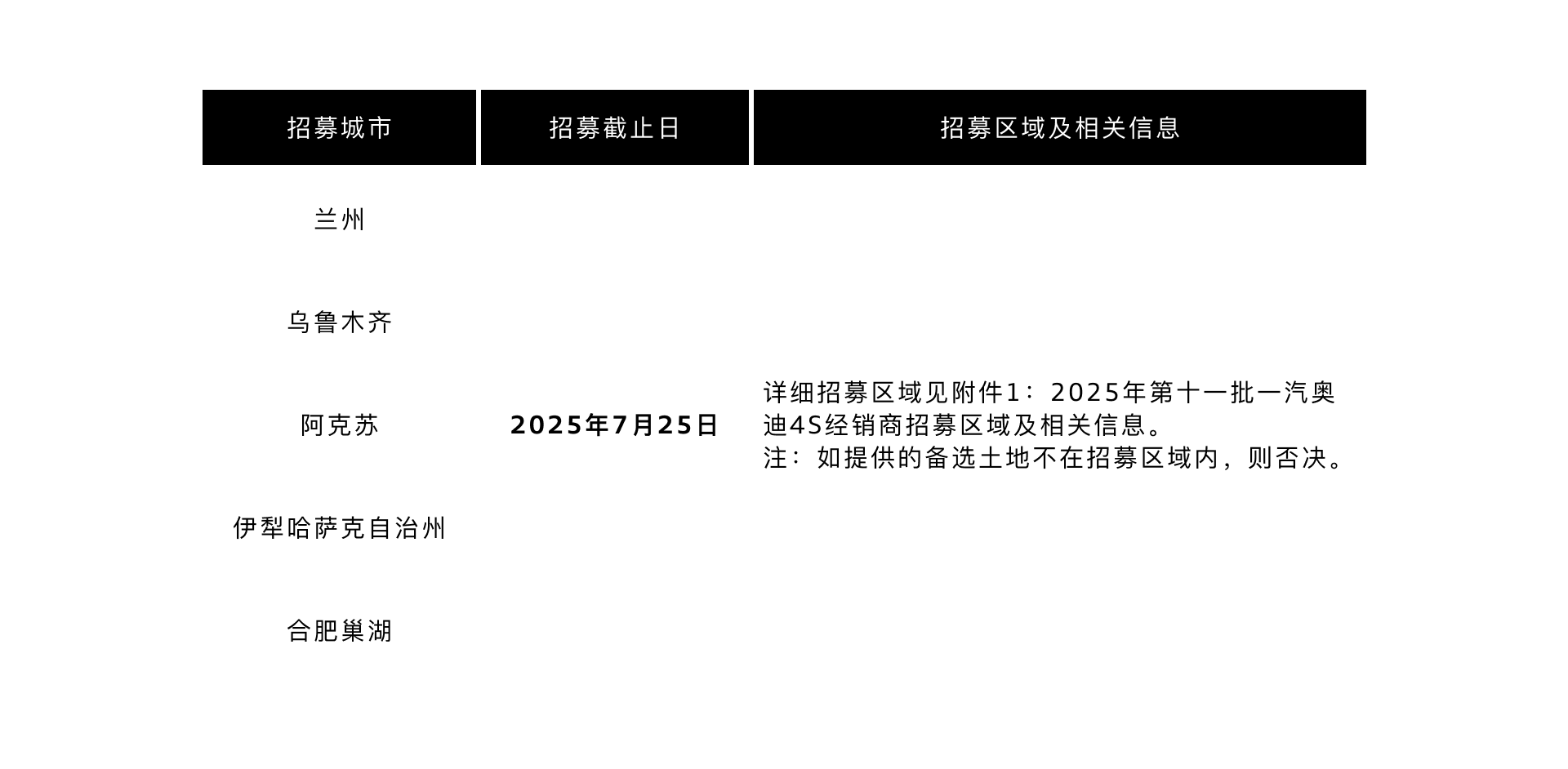 招募