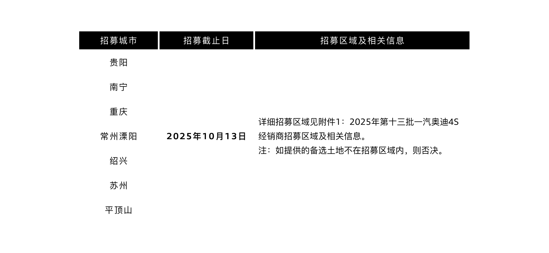招募