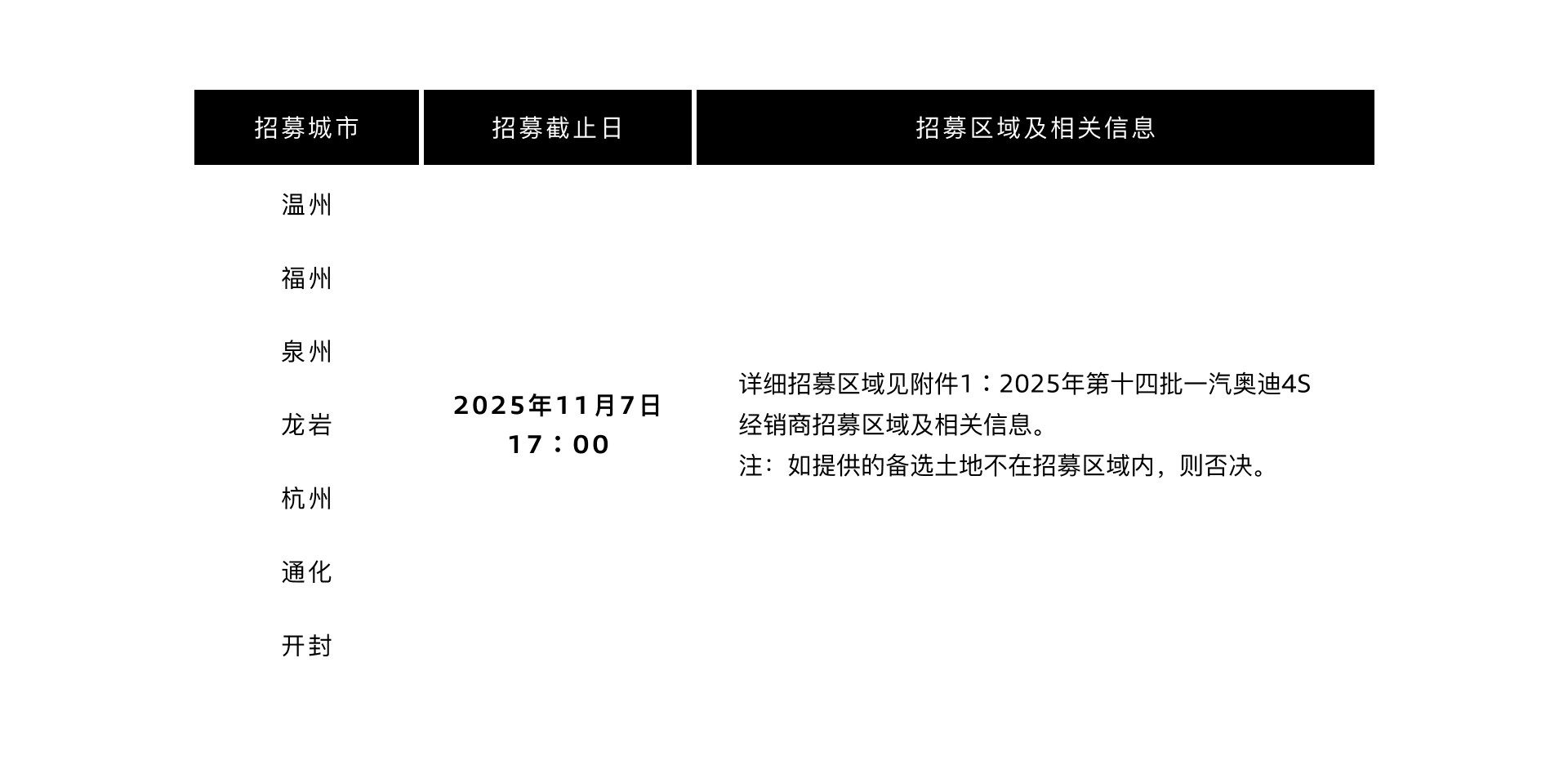 招募