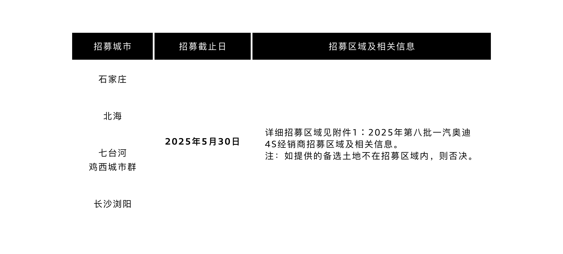 招募
