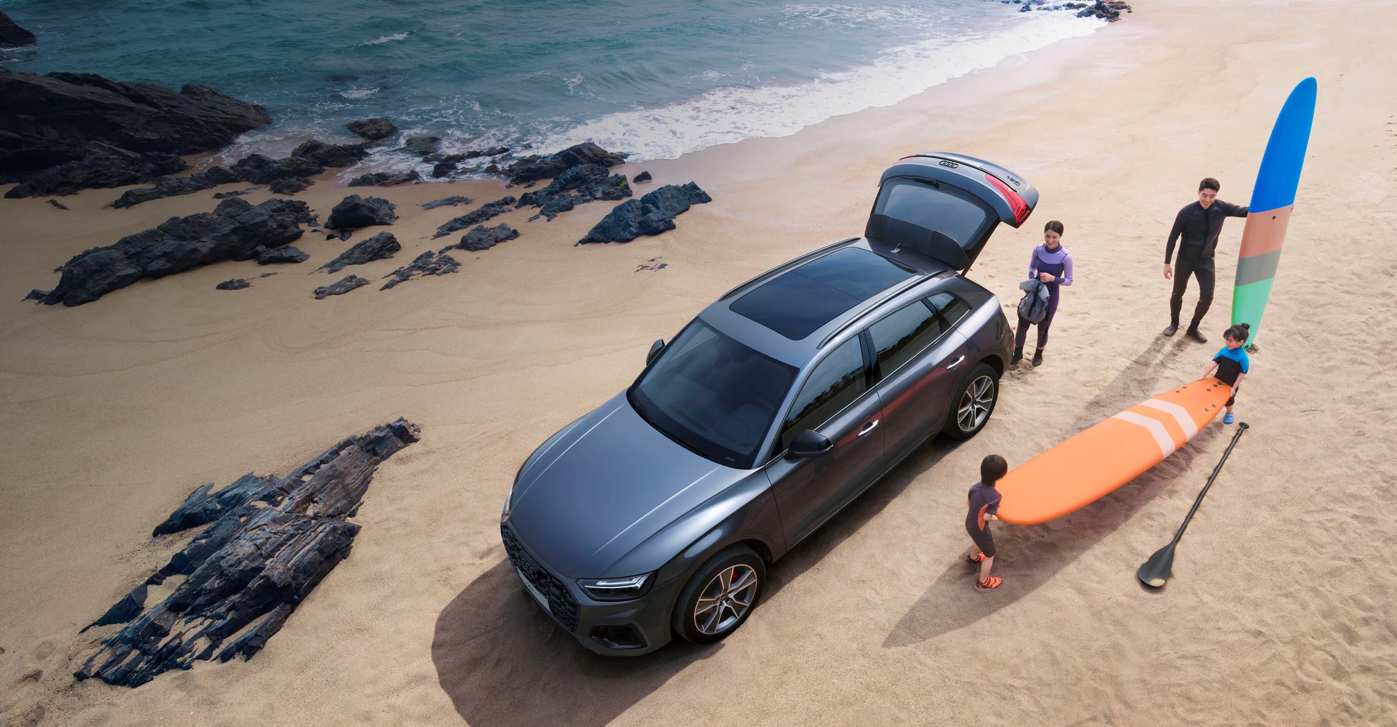 全新奥迪 Q5L预安全系统