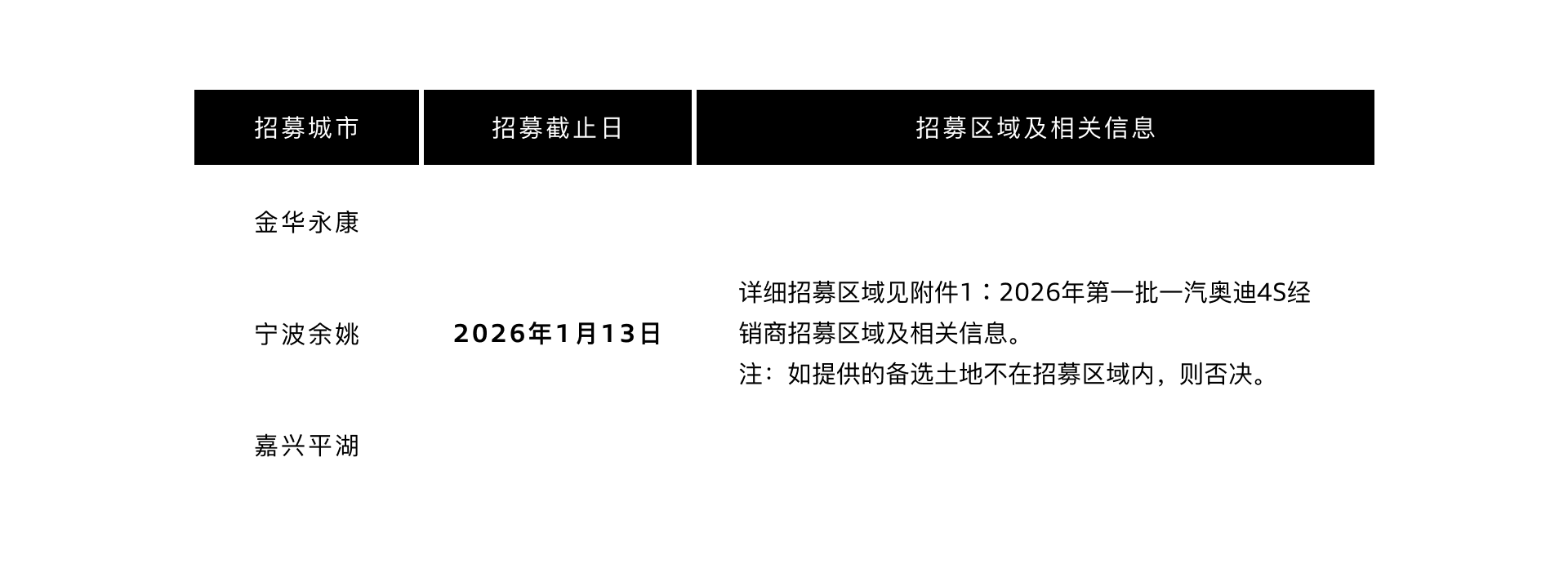 招募