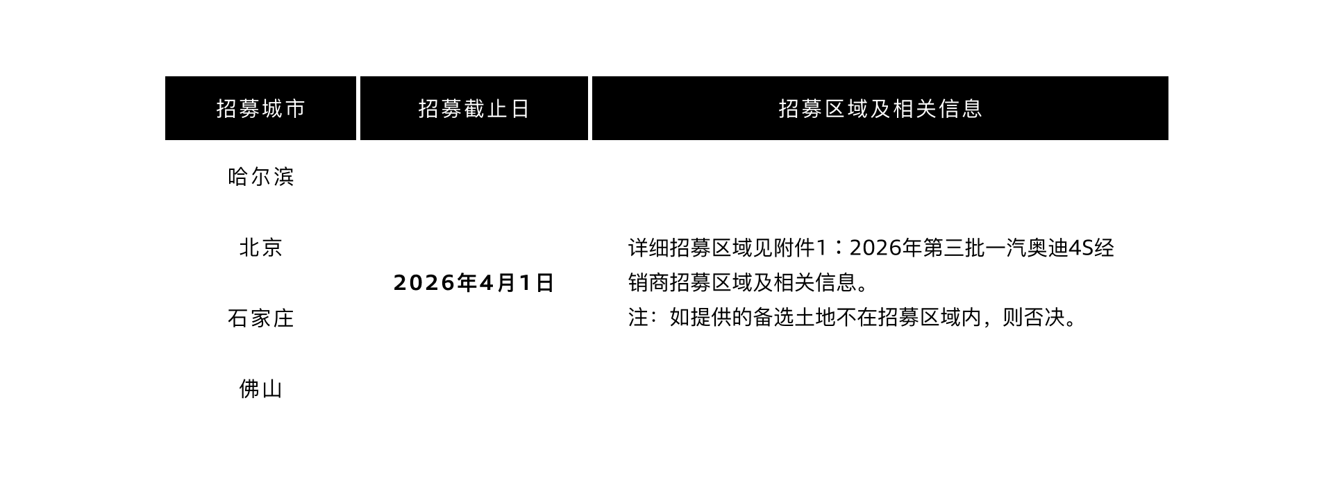 招募